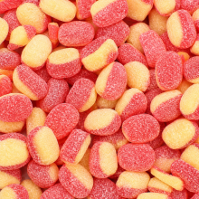 (Rhubarb & Custard) Pick and Mix Sweets - 225g Sweet Pouches - Retro & Traditional Sweets