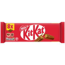 KitKat 4 Finger Milk Chocolate Biscuit Bar Multipack, 8 x 41.5g | Pack of 1