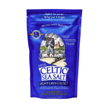 Light Grey Celtic Sea Salt - 454g Resealable Bag - Additive-Free, Delicious Sea Salt, Perfect for Cooking, Baking and More - Gluten-Free, Non-GMO Ver