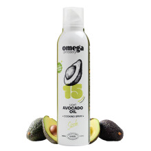 Omega Pressery Light Avocado Oil Cooking Spray - 150 ml | Neutral Flavour | High Smoke Point 270C | 100% Pure Natural Cooking Oil | Ideal for Frying