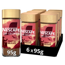 Nescafé Gold Blend Colombia Instant Coffee 95g | Multipack of 6