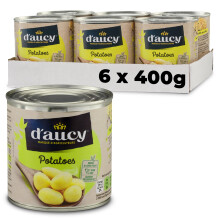 D'aucy Potatoes 400 g (Pack of 6)