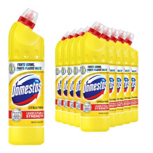Domestos Thick Bleach Citrus Fresh Multi-Purpose Disinfectant Anti-Bacterial Surface Cleaner Gel Limescale Remover for Toilet, Bathroom and Kitchen,