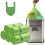 Biodegradable Compostable Bin Liners 20L Tie Handle, 100PCS Food Waste Bags 1