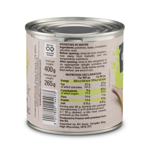 D'aucy Potatoes 400 g (Pack of 6) 1