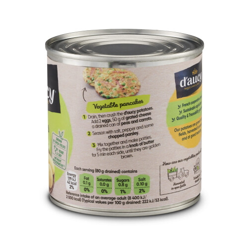 D'aucy Potatoes 400 g (Pack of 6) 2