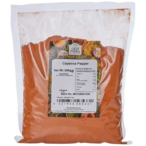 Old India Cayenne Pepper 500 g