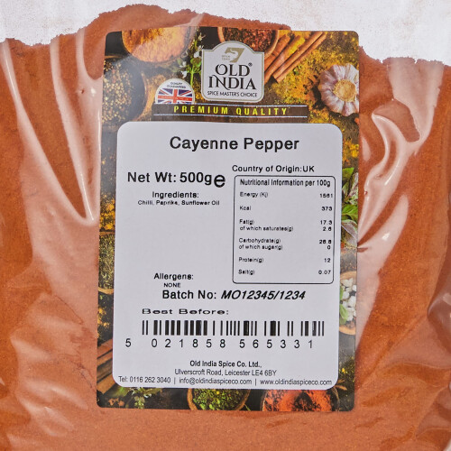 Old India Cayenne Pepper 500 g 1