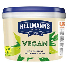 Hellmann's Vegan Mayonnaise, 2.62 Litres Catering Tub