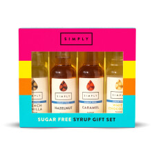 SIMPLY Sugar Free Coffee Syrup Gift Set (4 x 50ml)