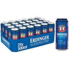 Erdinger Alkoholfrei cans 24x50cl