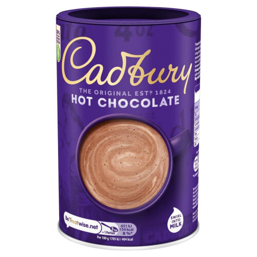 Cadbury Cadbury The Original Hot Chocolate, Classic Drinking Chocolate, 500g