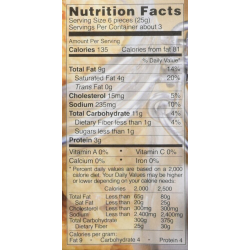 Buiteman Cheddar Biscuits 75g 1