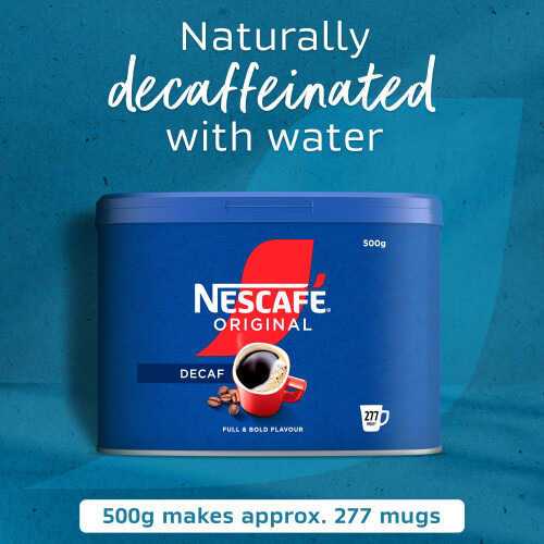 Nescafe NESCAFÉ Original Decaf Instant Coffee 500g Tin 2