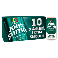 John Smith's Extra Smooth 3.4%, 10 x 440ml