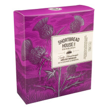Shortbread House of Edinburgh | Handmade Mini Shortbread Biscuits with Cinnamon and Demerara Sugar | 150g Box