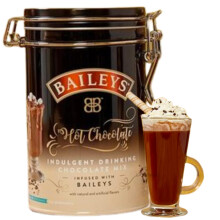 Baileys Hot Chocolate | Drinking Chocolate 200g | Instant Hot Chocolate Powder | Christmas & Xmas Gifts for Women, Men & Family | Unique Gifts for Fr