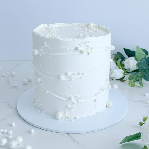 White Pearl Sprinkles (Mix, 40 Grams) 1