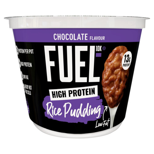 FUEL10K Chocolate High Protein Rice Pudding, 210 g (6-Pack) 1