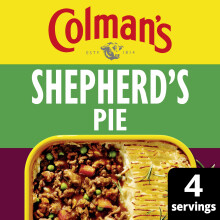Colman's Classic Comforts Shepherd's Pie Meal Maker perfect with creamy mashed potato quick to prepare pie mix 50 g