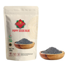 Poppy seeds Blue (200g/7.05oz) | Poppy Seeds | Premium Quality | 100% Natural | Vegan | Rich Flavour | Gluten Free | Authentic Taste | No Additives |