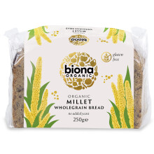Biona Organic Millet Wholegrain Bread, 250g