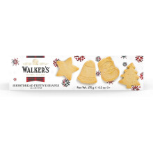 Walker's Shortbread in Festive Shapes 175g (Pack of 1)