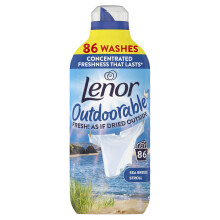 Lenor Outdoorable Fabric Conditioner, Seabreeze Stroll, 1.204L, 86 Washes