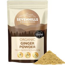 Sevenhills Organic Ginger Powder 400g, Natural Spice with Warm Flavour