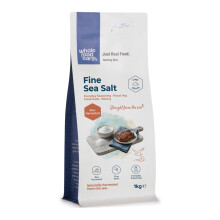 Wholefood Earth Fine Sea Salt 1 kg | GMO Free
