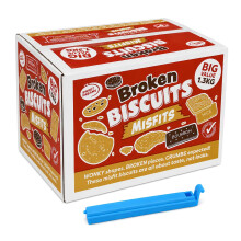 Sweet Dreams Broken Biscuits 1.3kg Jystock Freshness Bundle with Clip