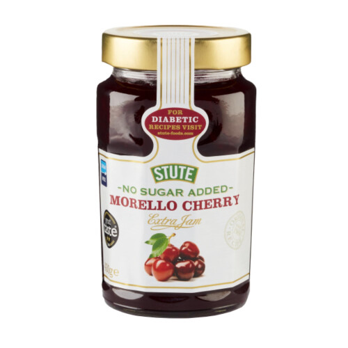 Stute Diabetic Morello Cherry Extra Jam 430g