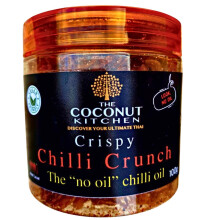 The Coconut Kitchen Chilli Crunch. Crispy Umami topping. 100g