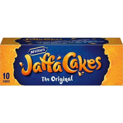 McVitie's Jaffa Cakes Original Chocolate Biscuits, 110 g (10 Cakes)