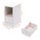 Narrow Bedside Table with Drawer, Open Storage & Cabinet, Small Space Side End Table 10