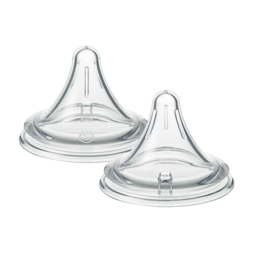 Tommee Tippee Tommee Tippee Natural Start Baby Bottle Teat, Deep Latch, Size 1, Pack 2 1