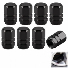 Aluminum Tire Valve Caps,8 Pcs Dustproof Stem Covers