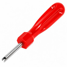 Soccik Plastic Handle Car Bike Valve Core Removal Tools Single Head Valve Core Screwdriver Tire Valve Stem Core Tire Repair Valve Stem Core Remover T