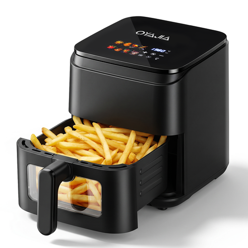 5L Air Fryer, 8 Smart Digital Menu Programs, Visual Window