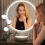 60cm Round Bathroom Mirror with LED Light, Illuminated Vanity Mirror Anti-Frog 2