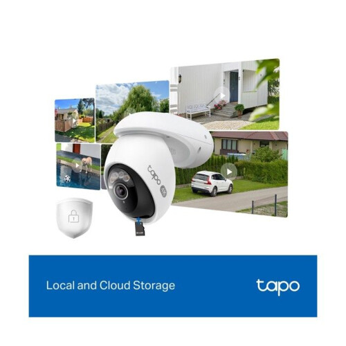 TP-LINK Telecamera di Sicurezza IP TP-Link Tapo TC46 PT 8MP 4mm Esterno IP66 1