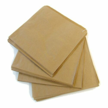 PAPER BAGS STRUNG BROWN KRAFT FOOD SANDWICH TAKEAWAY GROCERY BAG 7'' x 7''