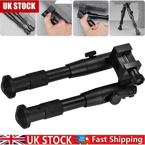 148-163mm Adjustable Foldable Hunting Bipod For 20mm Rail Mount Portable