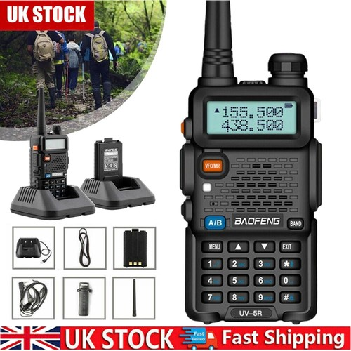 Walkie Talkies Two-Way Radios Set Rechargeable Long Range Portable Professional