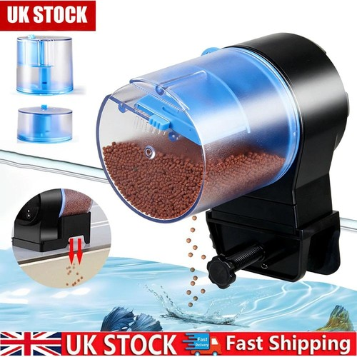 Automatic Fish Feeder Dispenser For Aquarium Fish Tank Feeding Timer For Holiday
