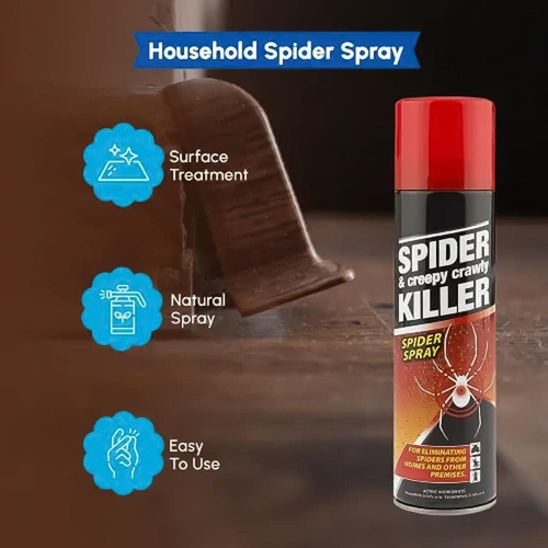 Spider Killer Spray Crawly Insect Repellent No More Pest Control 200ml 2