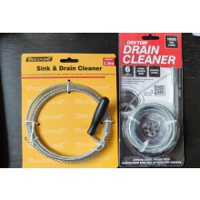 New Sink & Drain Cleaner 1.8 m For Cleaning Blocked Wasted Pipes Spring Steel !