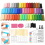 54 Pcs Polymer Clay Set Modeling Clay Kit DIY Clay Kit Creative Safe Non-toxic 1