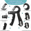 Hand Grip Strengthener Set Adjustable 5-60kg Finger Exerciser Forearm Trainer 3