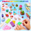 54 Pcs Polymer Clay Set Modeling Clay Kit DIY Clay Kit Creative Safe Non-toxic 3